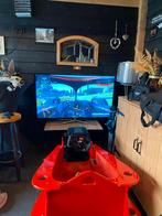 F1 Cockpit + Fanatec Elite Stuur + PS4, Ophalen, Gebruikt