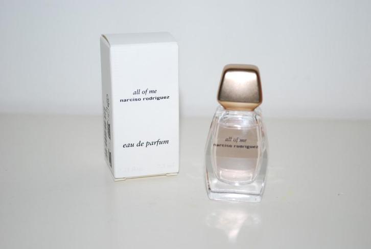 Miniatuur Narciso Rodriguez All of Me edp, Verzamelen, Parfumverzamelingen, Zo goed als nieuw, Miniatuur, Gevuld, Ophalen of Verzenden