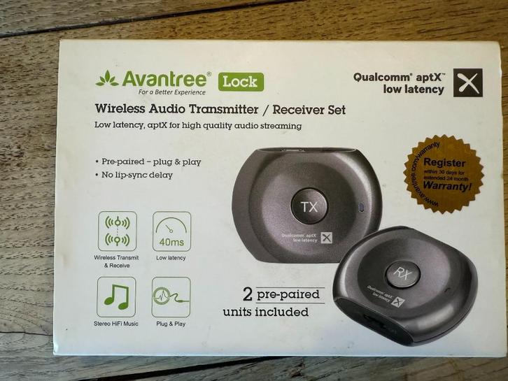 Bleutooth audio transmitter, Audio, Tv en Foto, Professionele Audio-, Tv- en Video-apparatuur, Zo goed als nieuw, Audio, Ophalen of Verzenden