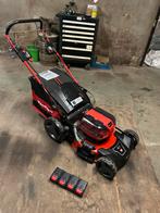 2x Einhell Accu Grasmaaier met Accu's en Lader nieuw €1000+, Tuin en Terras, Grasmaaiers, Cirkelmaaier, Gebruikt, Accu-grasmaaier