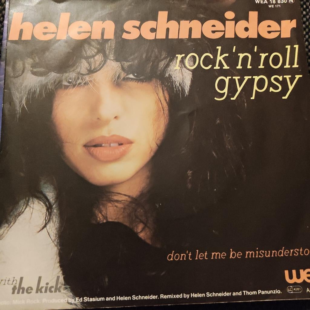 Helen Schneider - Rock'n'Roll Gypsy Single, Ophalen of Verzenden