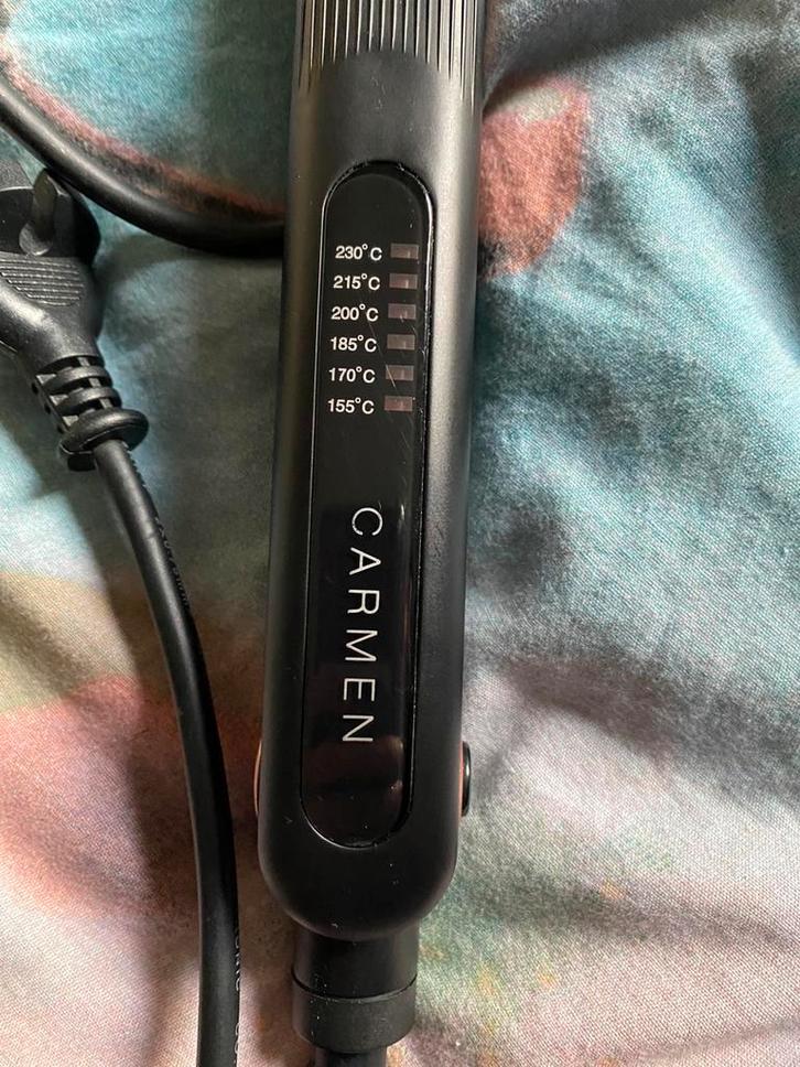 Carmen Stijltang, Sieraden, Tassen en Uiterlijk, Uiterlijk | Haarverzorging, Zo goed als nieuw, Krultang of Stijltang, Ophalen of Verzenden