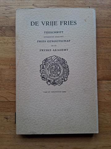 De vrije Fries deel 44 uit 1960 geschiedenis abdijkerk dokku beschikbaar voor biedingen
