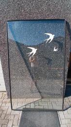 2xdubbelglas van 193x117 breed! Incl rubbers. P/st doe bod!, Ophalen of Verzenden, Gebruikt, Gevelraam of Ruit, Dubbelglas