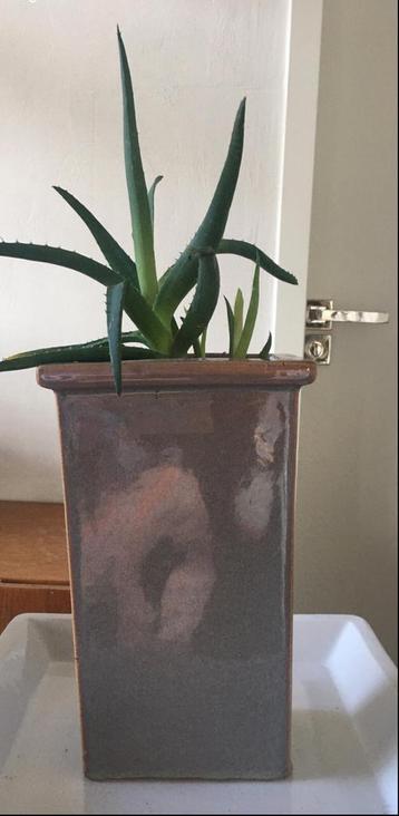 Luxe schitterende lila keramische vintage werk 30cm uniek beschikbaar voor biedingen