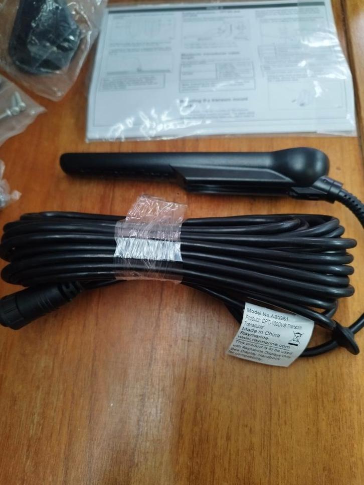 Raymarine CPT-100DVS Transom Transducer, Watersport en Boten, Navigatiemiddelen en Scheepselektronica, Nieuw, Kaartplotter of Fish Finder