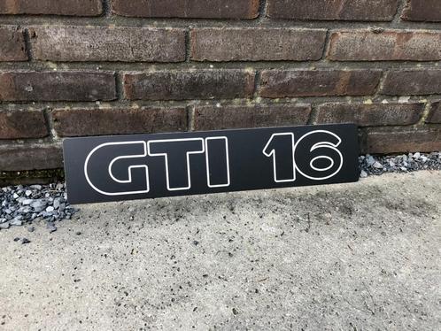 Kentekenplaat Peugeot 309 GTI 16, Verzamelen, Automerken, Motoren en Formule 1, Nieuw, Auto's, Ophalen of Verzenden