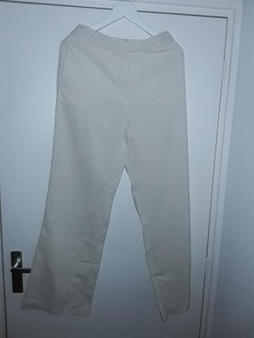 Circle of Trust Wit/Beige Lange Rib Broek Maat Medium, Kleding | Dames, Broeken en Pantalons, Nieuw, Maat 38/40 (M), Beige, Lang
