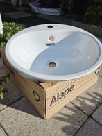 Ronde wasbak wit van Alape, Ophalen, Nieuw, 50 tot 100 cm, Minder dan 100 cm