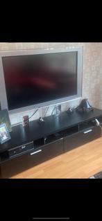Salon tafel ,tv mobel, Glas, Zo goed als nieuw, Minder dan 100 cm, 25 tot 50 cm
