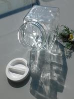 BORGONOVO ITALY GLAZEN POT + Deksel.Vintage '70's Snoeppot!, Ophalen of Verzenden