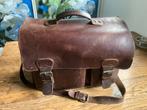 Ruitertassen tas, Bruin, Aktetas of Boekentas, Zo goed als nieuw, 30 tot 40 cm