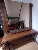 Ladenkast met spiegel., Minder dan 100 cm, Gebruikt, Hout, Ophalen