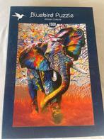 Bluebird Puzzel - Afrikaanse Kleuren - 1500 stukjes, Ophalen of Verzenden, 500 t/m 1500 stukjes, Zo goed als nieuw, Legpuzzel