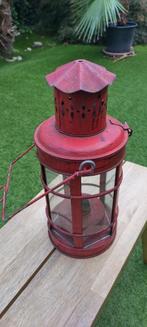 Vintage spoorweg lantaarn, 1940, Verzamelen, Ophalen of Verzenden, Gebruikt, Trein, Overige typen