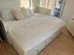 Ikea Hemnes uitklapbed, Ophalen, Zo goed als nieuw, Tweepersoons, 80 cm