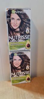 2x Nutrisse haarverf lichtbruin nr 5, Ophalen of Verzenden, Nieuw, Overige typen