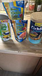 Cichilden voer zo goed als vol, Dieren en Toebehoren, Vissen | Aquaria en Toebehoren, Ophalen, Zo goed als nieuw, Overige typen