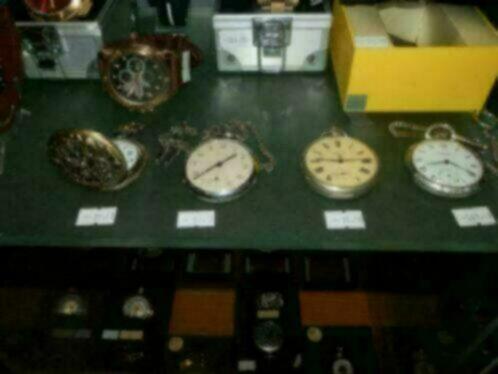 Zakhorloges partij nieuw antiek tweedehands zilver ., Sieraden, Tassen en Uiterlijk, Overige Accessoires, Gebruikt, Ophalen of Verzenden