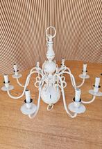 Brocante grote kroonluchter ., Huis en Inrichting, Lampen | Kroonluchters, Ophalen, Metaal, Landelijk