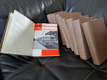 Miniatuurbanen 1959-1978, ingebonden modelbouw tijdschriften beschikbaar voor biedingen