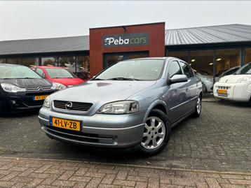 Opel Astra 1.6 8V 5D 2003 Grijs Airco beschikbaar voor biedingen