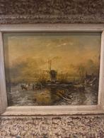 schilderij, Antiek en Kunst, Kunst | Schilderijen | Klassiek, Ophalen of Verzenden