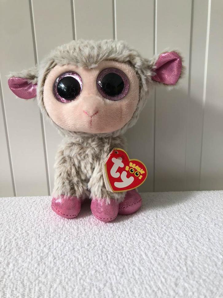 Ty beanie boo Dixie, 15cm, Kinderen en Baby's, Speelgoed | Knuffels en Pluche, Zo goed als nieuw, Overige typen, Ophalen of Verzenden