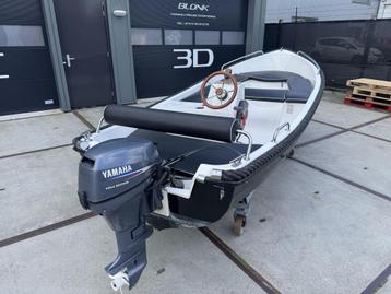 Wiedesloep 430 Sloep compleet incl. Yamaha 9,9PK 4-takt beschikbaar voor biedingen