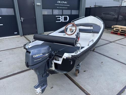Wiedesloep 430 Sloep compleet incl. Yamaha 9,9PK 4-takt, Watersport en Boten, Sloepen, Gebruikt, Tot 10 pk, 3 tot 6 meter, Buitenboordmotor