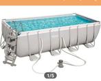 Bestway powersteel zwembad 400x200x100, Tuin en Terras, Zwembaden, Ophalen, 200 tot 300 cm, 80 tot 120 cm, Zo goed als nieuw