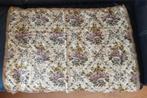 Vintage Bloemen Tafelkleed, Gebruikt, 50 tot 100 cm, Bruin, Vintage