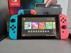Nintendo Switch V1 unpatched, Met 2 controllers, Ophalen of Verzenden, Zo goed als nieuw, Switch Original