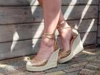 NIEUW - Zomerse espadrilles met sleehak en plateauzool, Overige kleuren, Nieuw, Ophalen of Verzenden, Espadrilles of Moccasins