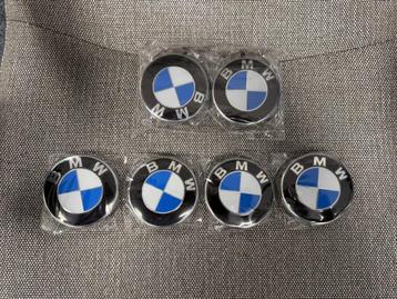 Set Nieuwe BMW Naafdoppen Naafkapjes 68mm verzenden=mogelijk beschikbaar voor biedingen