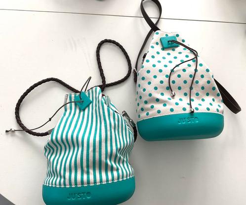 Ju’sto tas, buideltas in stip of streep, Sieraden, Tassen en Uiterlijk, Tassen | Schoudertassen, Nieuw, Overige merken, Overige kleuren