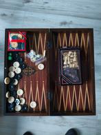 Schaakbord en Backgammon set, Verzenden, Minder dan 500 stukjes, Zo goed als nieuw, Rubik's of 3D-puzzel