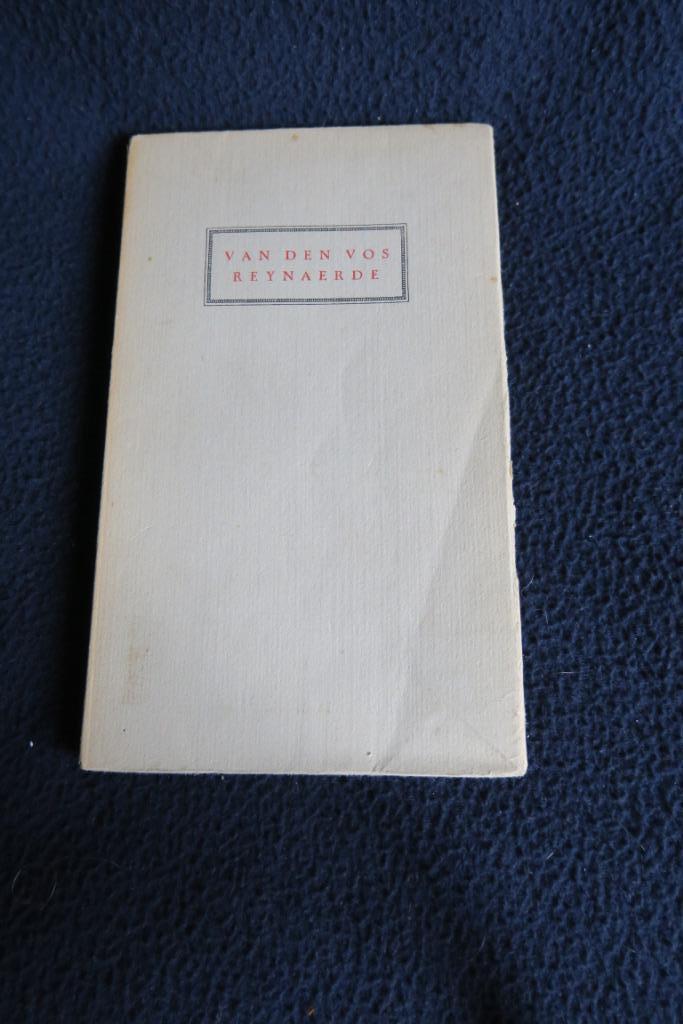 Bijzndere uitgave A.A.Balkema VAN DEN VOS REYNAERDE 1940, Boeken, Literatuur, Zo goed als nieuw, Nederland, Verzenden