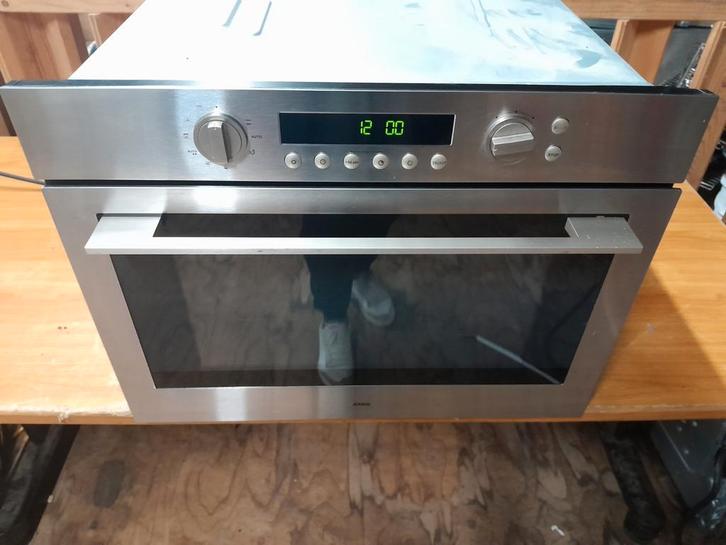 NETTE ATAG CX4411AUU COMBI MAGNETRON/OVEN TE KOOP, Witgoed en Apparatuur, Magnetrons, Gebruikt, Inbouw, Combimagnetron, 60 cm of meer