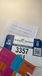 Ticket Halve Marathon Leiden, Tickets en Kaartjes, Sport | Overige, Eén persoon, Oktober