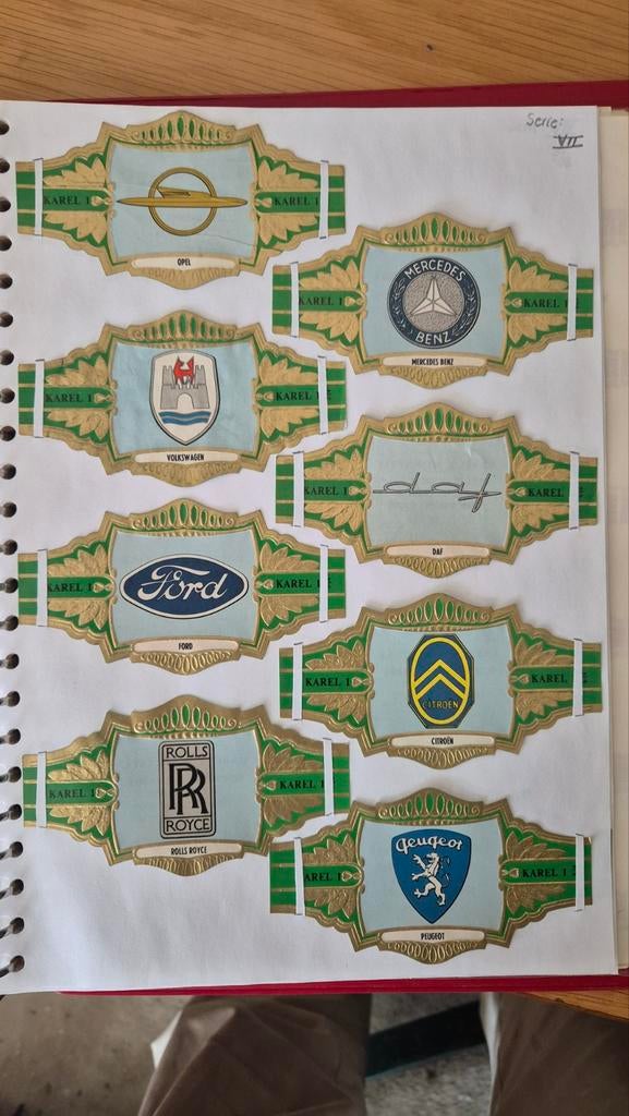 Sigarenbanden, Ophalen, Zo goed als nieuw, Sigarenbandjes