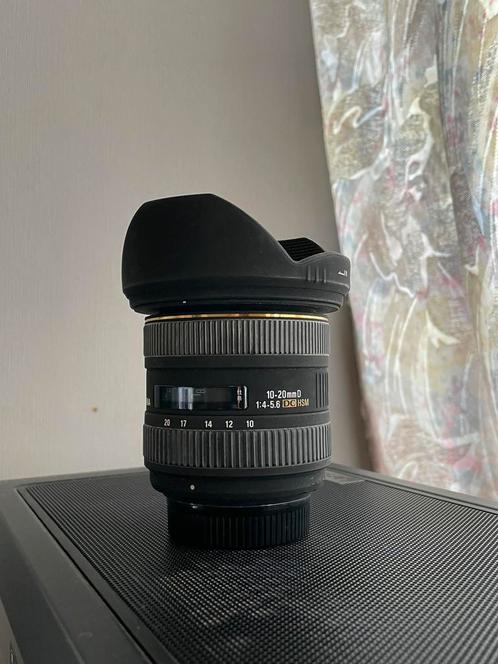 Sigma (Nikon) 10-20mm EX DC HSM groothoeklens + zonnekap (2), Audio, Tv en Foto, Fotografie | Fotostudio en Toebehoren, Zo goed als nieuw