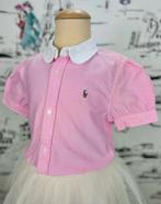 Ralph Lauren roze oxford zomer bloesje maat 6 NIEUW, Overhemd of Blouse, Nieuw, Ralph Lauren, Ralph Lauren EU