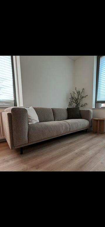 Taupe 3 zits bank te koop Nous living