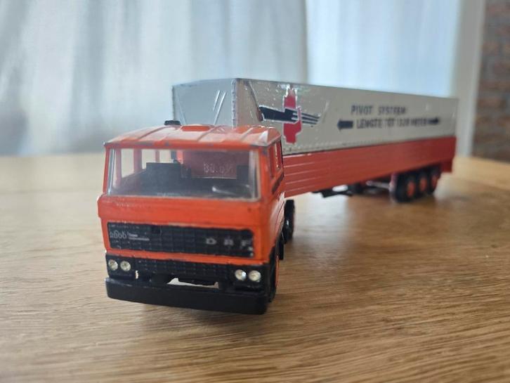 Lioncar DAF 2800 van "Pivot Systeem", Hobby en Vrije tijd, Modelauto's | 1:50, Gebruikt, Bus of Vrachtwagen, Lion Toys, Ophalen of Verzenden