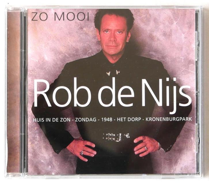Rob de Nijs: Zo mooi (cd), Cd's en Dvd's, Cd's | Nederlandstalig, Zo goed als nieuw, Pop, Ophalen of Verzenden