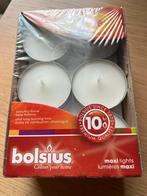 Bolsius Maxi lights theelichten (groot) 18 stuks, Overige materialen, Wit, Nieuw, Ophalen of Verzenden