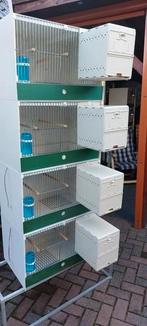 4 zeer nette heesakkers kunstof broedkooien, Dieren en Toebehoren, Ophalen, Zo goed als nieuw, Kunststof, Broedkooi of Kweekkooi