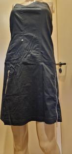 Zwart strapless jeansjurkje Maat 42, Kleding | Dames, Vero Moda, Zwart, Maat 42/44 (L), Ophalen of Verzenden