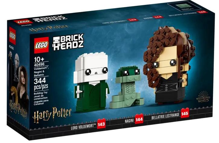 Lego BrickHeadz Voldemort, Nagini & Bellatrix (40496) NIEUW, Kinderen en Baby's, Speelgoed | Duplo en Lego, Nieuw, Lego, Complete set